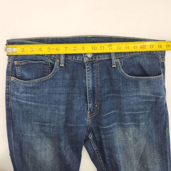 Levi's 559 Jeans Mens Size 36x30 Relaxed Straight Leg Distressed Everyday Norm - Picture 5 of 10